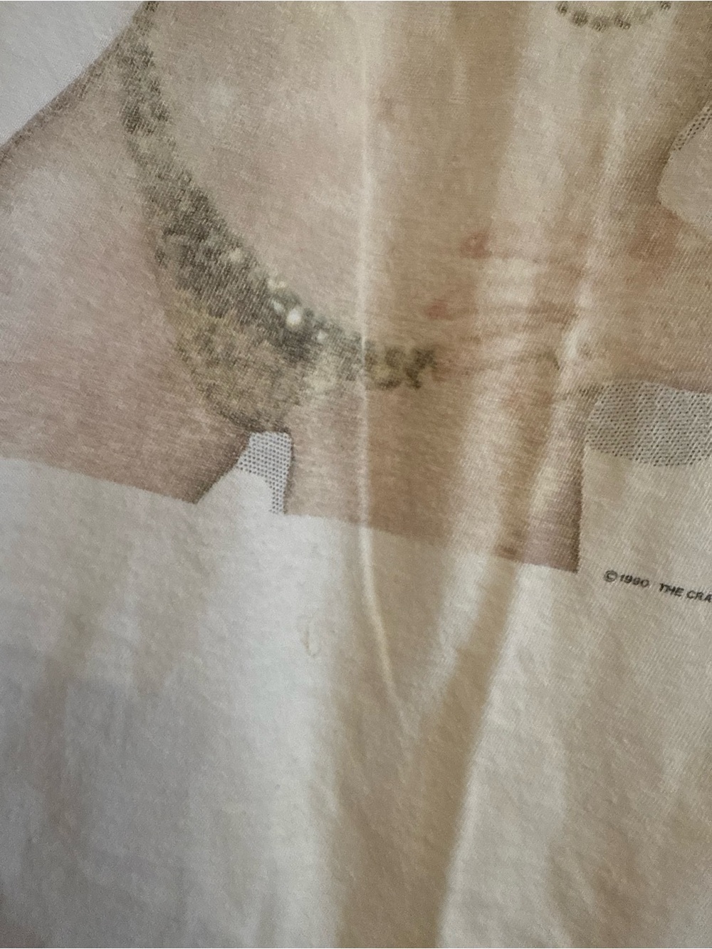 authentic 1990 The Cramps "Stay Sick!" UK/European Tour shirt/ tank from England - Picture 3 of 7